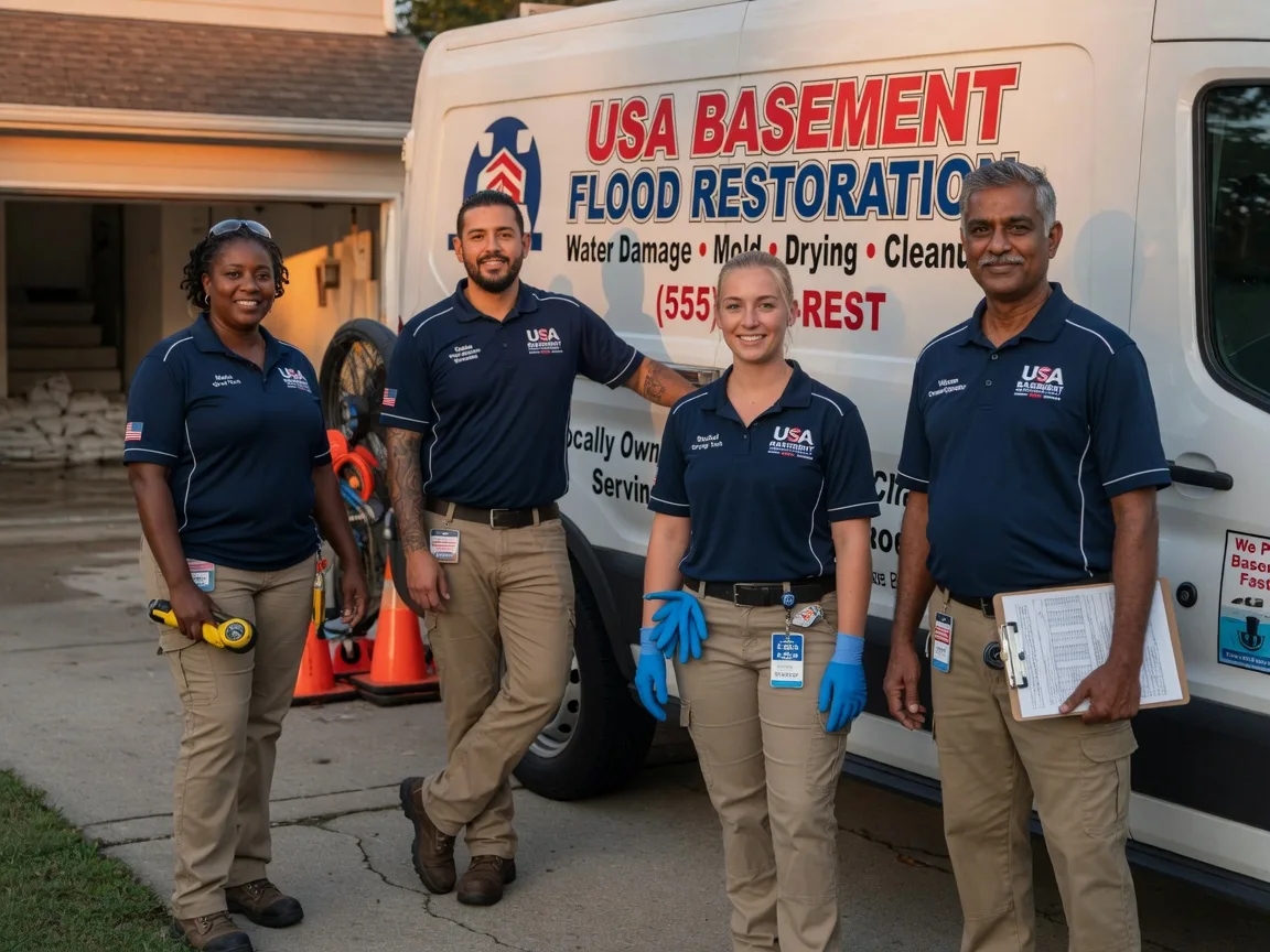 Basement Flood Cleanup company in New Ulm, TX