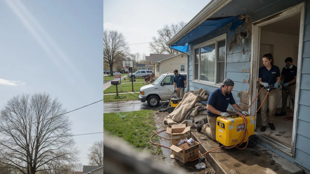 Basement Flood Cleanup in New Ulm, TX near me